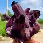 1.76LB New Find purple PhantomQuartz Crystal Cluster MineralSpecimen