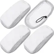 Hard Floor Cleaning Cloth Pads Compatible With Morphy Richards 720020 720021 720502 9 In 1 Steam Cleaner Mop (pack Of 4)[hs]