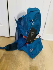 Osprey Poco SLT Child Carrier Teal And Aqua NEW W/ tags Hiking Backpack