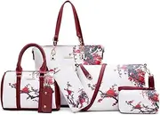 [2E-youth] Women Fashion Handbags Alligator Pattern Tote Bags Shoulder Bag Casual Shopper Handbag