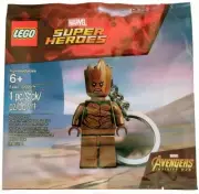 LEGO Marvel Guardians Of The Galaxy Avengers - Teen Groot Keychain - New Sealed