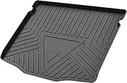 INFINAUTO Flat Face Cargo Liner Rear Trunk Mat Trunk Cargo Luggage Boot Tray Mat Stripes and Triangles Pattern for Ford Escape 2020-2024 Anti-Slip
