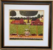 Charles Wysocki "Tinkle Tom's" New CUSTOM FRAMED Art Americana