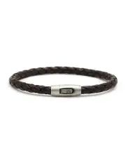 [Cudworth] Bracelet And Antique Stainless Steel Clasp in Tan