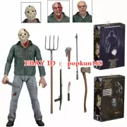 New Jason Voorhees Friday The 13th Part III 3D NECA 7" Action Figure Kids Toys