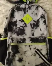 Brand New!! Boys Tie-dyed school backpack comes with lunch bag and headphones