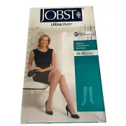 Jobst Ultra Sheer Natural 20-30 mmHg Compression Knee Highs CT Medium