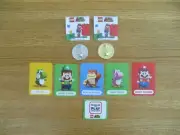 Lego Super Mario - SILVER & GOLD Coins & Mario Team Up and Play Challenge Cards