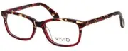 Calabria Vivid Splash 63 Designer Reading Glasses in Tortoise-Red +1.25