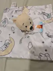NWT DISNEY BABY Winnie the Pooh Security Blanket Soft Plush Lovey 14x14