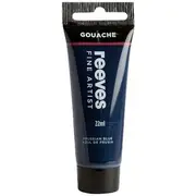 Reeves Gouache Paint 22mL Prussian Blue