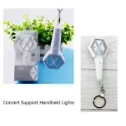 Mini Kpop Light Stick EXO Concert Fans Support Glow Stick Keyring Lamps Stick