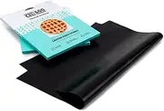 CELI&GO Oven Sheet – Pack of 4 Reusable, Washable, Non-Stick, PFOA Free, Prevents Cross Pollution – Sheet Size 33 x 40 cm