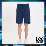 【X-LINE】LEE 男款 側邊條輕便休閒短褲 丈青