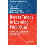 RECENT TRENDS IN LEARNING FROM DATA: TUTORIALS FROM THE INNS BIG DATA AND DEEP LEARNING CONFERENCE (INNSBDDL2019)