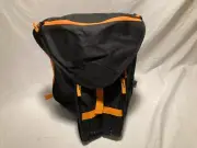 AXIS Junior Destiny Triangle Ski Boot Bag - 12"X17"X15.5" - BLACK/ORANGE - NEW
