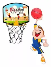 Hanging Board Basket Ball for Kids Toys Set with , Ring Net