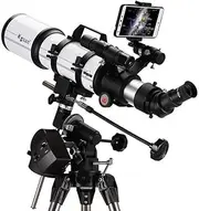 Professional Deep Space, Telescope for Kids Adults Astronomy Beginners, Refractor Telescope for Astronomy, PortableTeles
