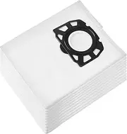 Vacuum Cleaner Bags for Kärcher WD2 Plus WD3.200- WD3.800 M/ KWD1 KWD2 KWD3 WD3 MV3 SE4001/SE4002 Non-Woven Vacuum Cleaner Bags KFI357 Replaces 2.863-314.0 Pack of 10