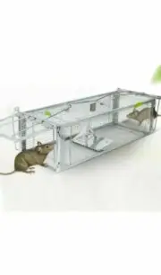 Humane Rat Trap Cage Small Live Animal Mice Mouse Control Bait Catch