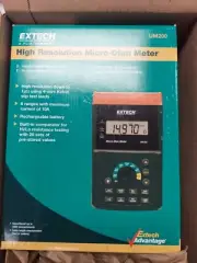 Extech UM200 High Resolution Micro-Ohm Meter Precision Mete
