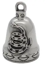 Stainless Steel Don't Tread On Me Motorcycle Gremlin Ride Bell ® 41