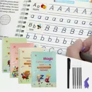 4 Kids Magic Handwriting Copybook Reused Groove Practice Calligraphy Book Number