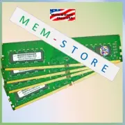 64GB 4x 16GB DDR4-2666 UDIMM RAM Memory Compatible w/ BCM BC370Q ATX Motherboard