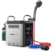 Camplux Portable Hot Water Kit Outdoor Shower System for 453g Propane Canister