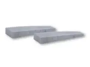 Noch 66018 Ho Scale Curved Platform End for Station Pcs. 2 Era III-IV