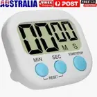Large LCD Digtal Clock Count Down Up Timer Magnetic Alarm Clock Kitchen Cooking