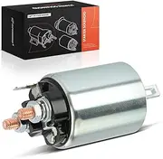 A-Premium Starter Solenoid Replacement for Honda Civic 1974-1977 Nissan Patrol 1979-1998 280Zx 1978-1984 Bluebird Laurel Pick Up, 12V, 1.2L 1.5L 1.8L 2.4L 2.8L