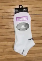 Adidas Women's Superlite No-Show Odor Resistant Athletic Socks 2 Pairs 5-9