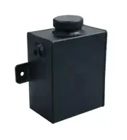 1.2L Universal Aluminum Radiator Coolant Expansion Overflow Tank Reservoir