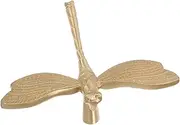 HOMSFOU Unique Vintage Drawer Pulls Brass Knobs for Cabinets Drawers Dresser Doors
