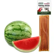 Honey Sticks Watermelon (8 Sticks) - Sweet Treat for Sugar Glider, Parrot, Bird