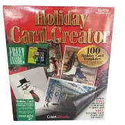 Holiday Card Creator Templates CD-ROM Win 95/3.1 Courage Center Cards & Envelope