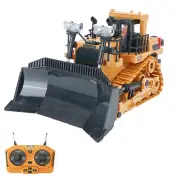 RC Bulldozer 1/24 2.4G 9CH RC Bulldozing Shovel Construction Truck w/Light Z3I8