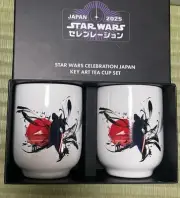 2025 Star Wars Celebration Japan Exclusive Key Art Tea Cup Set