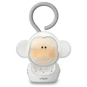 VTech BC8211 Myla The Monkey Baby Sleep Soother with a White Noise Sound Machine Featuring 5 Soft Ambient Sounds, 5 Calming Melodies & Soft-Glow Night