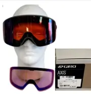$190 Giro AXIS Ski Snowboard Goggles NIB Adult Trail Green +Bonus Lens OTG