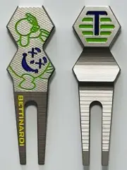 Extremely Rare Bettinardi Green/Purple Poison Kool Aid Stainless Divot Tool
