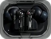 Nothing Ear (a) Earbuds Black, with ChatGPT Integration, 45 db ANC, Bass Enhance Algorithm, Up to 42.5 Hours Listening Time