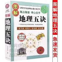 在飛比找蝦皮購物優惠-【正版】風水書 16開大本 圖解地理五決書籍 陰陽宅風水藏經