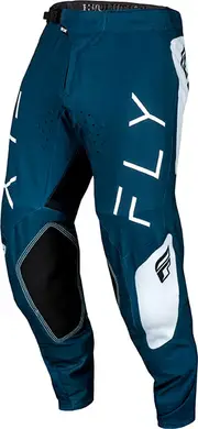 Fly Racing Evolution, textile pants , color: Blue/White , size: 38