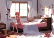 Anime hololive virtual youtuber sakura miko anime Playmat Gaming Mat Desk