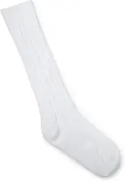 [Jefferies Socks] Little Boys' School Uniform Acrylic Cable Knee High (Pack of 6)