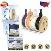 Premium 1.75mm PLA Filament Bundle - Black, White, Peach Fuzz & Interstellar ...