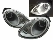 BOXSTER 987 05-08 PRE-FACELIFT D2S W/S BALLAST Headlight Chrome for PORSCHE LHD