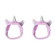 2x Legami Headband Makeup/Shower Head Band Hairband One-Size Me Time Unicorn